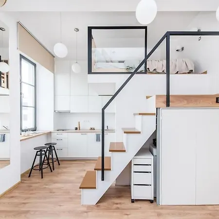 Apartment Warm And Light Loft Near Centre Wilna