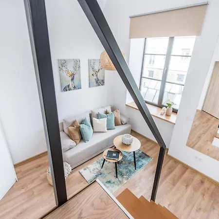Warm And Light Loft Near Centre Appartement